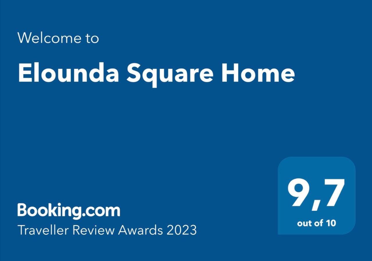 Elounda Square Home Eksteriør bilde